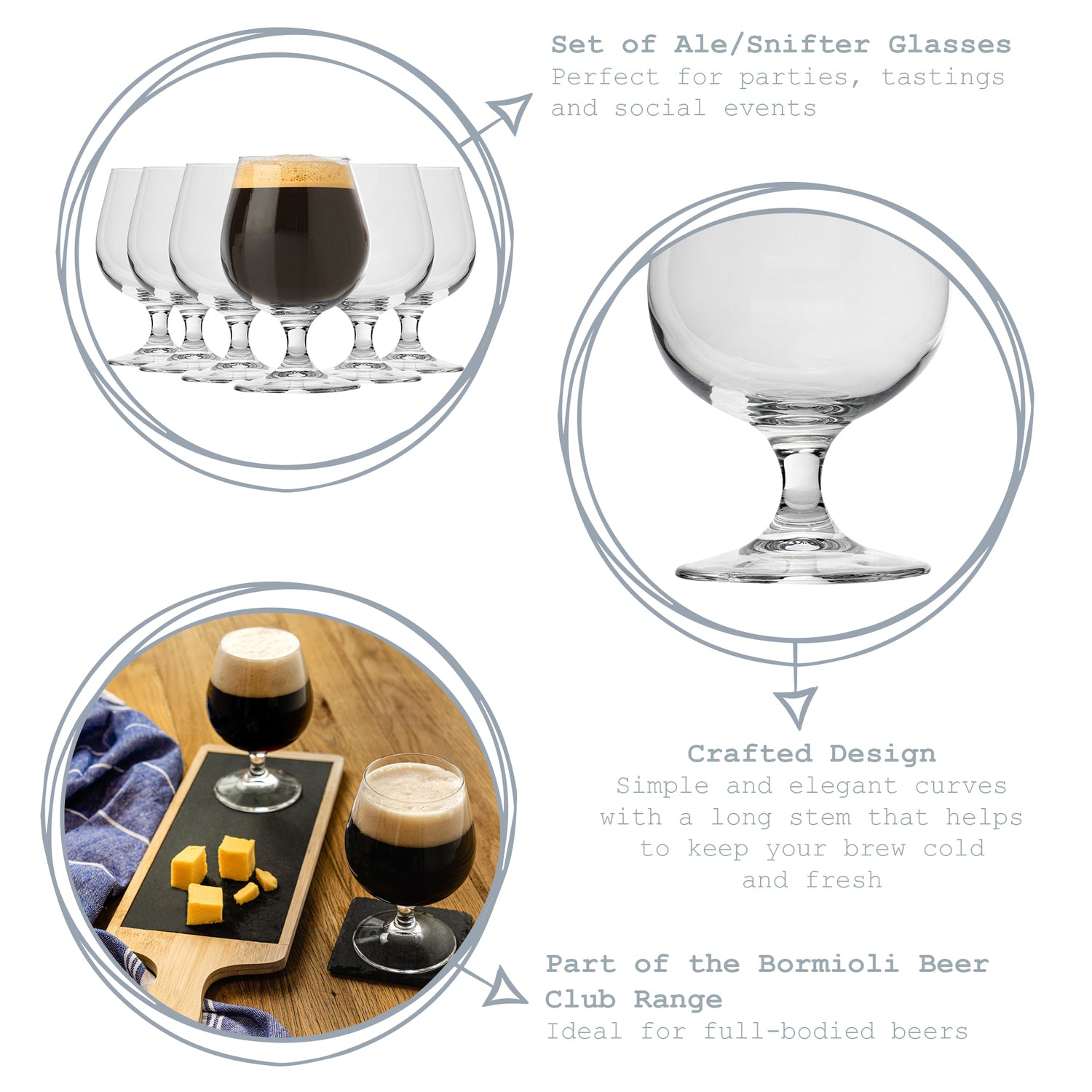 Snifter Beer Glass - 530ml