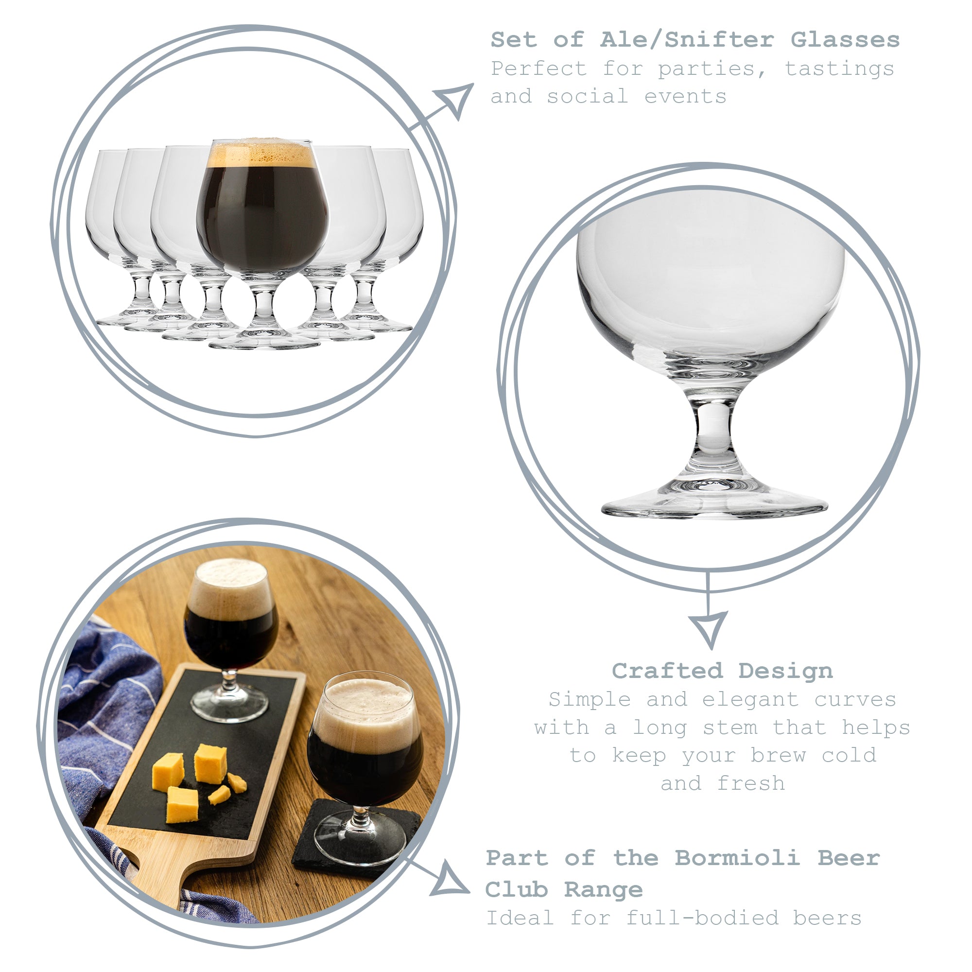 Snifter Beer Glass - 530ml