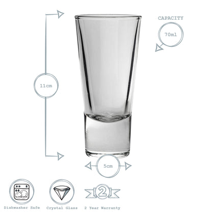 Ypsilon Shot Glass - 70ml