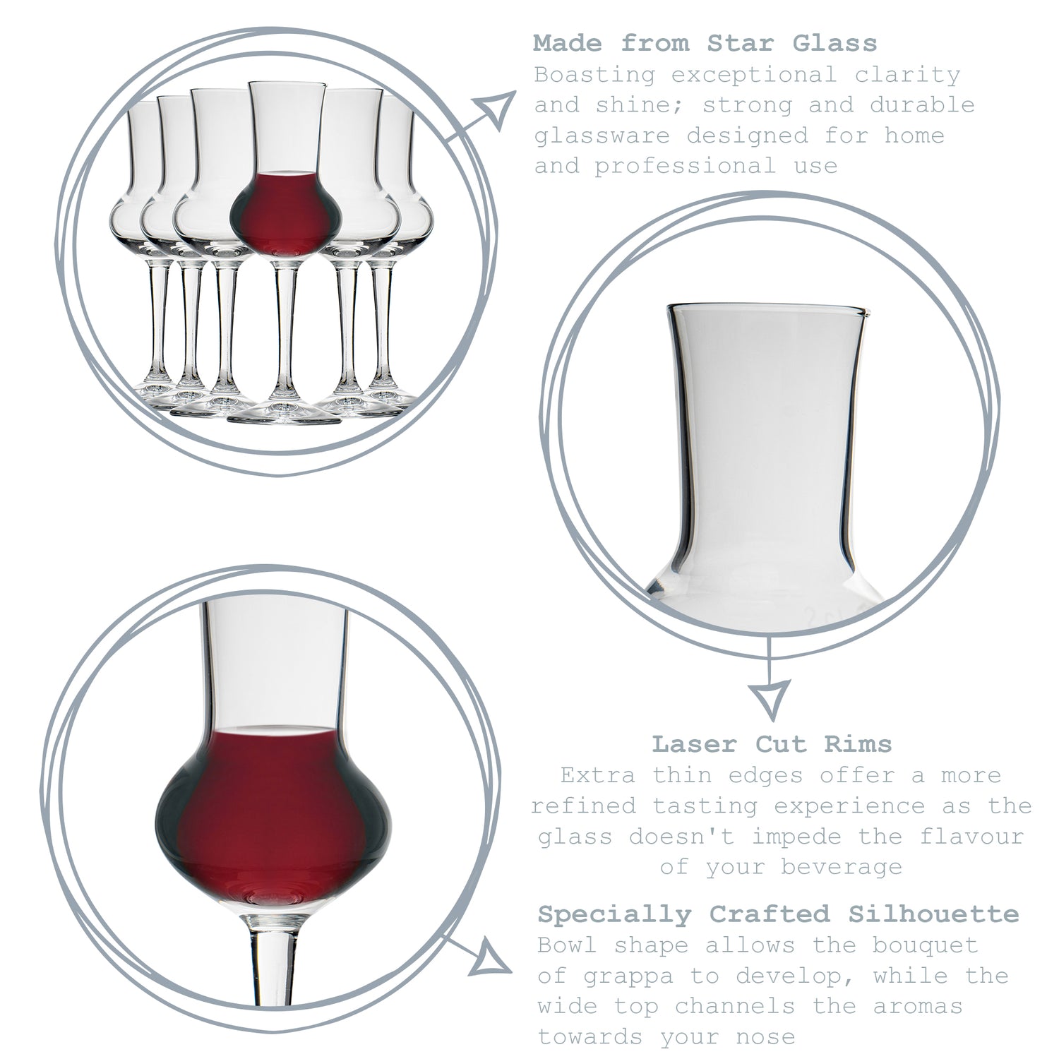 Grappa Glass - 80ml
