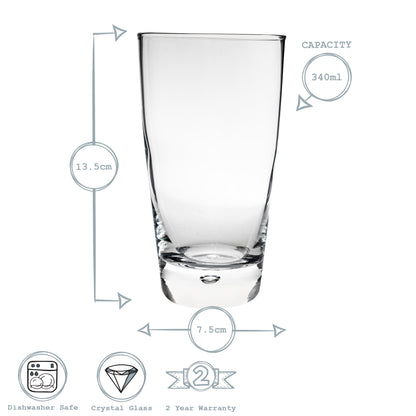 Luna Highball Glass - 340ml