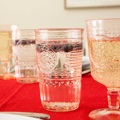 Romantic Highball Glass - 340ml - Pink