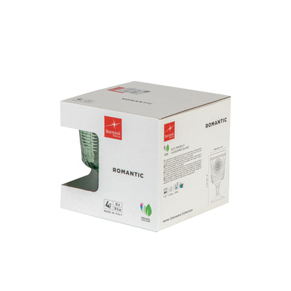 Romantic Wine Glass - 320ml - Green