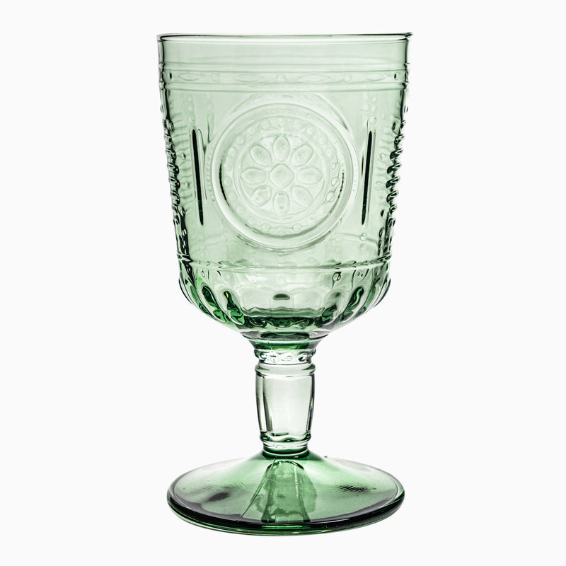 Bormioli Rocco Romantic Wine Glass - 320ml - Green