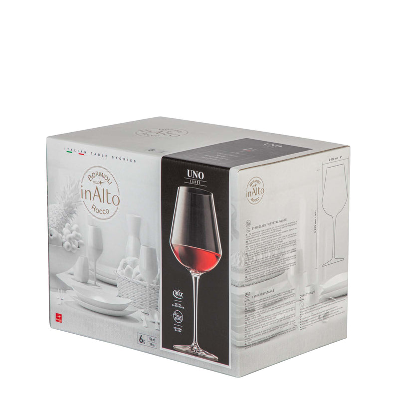 Bormioli Rocco Inalto Uno Red Wine Glass - 560ml