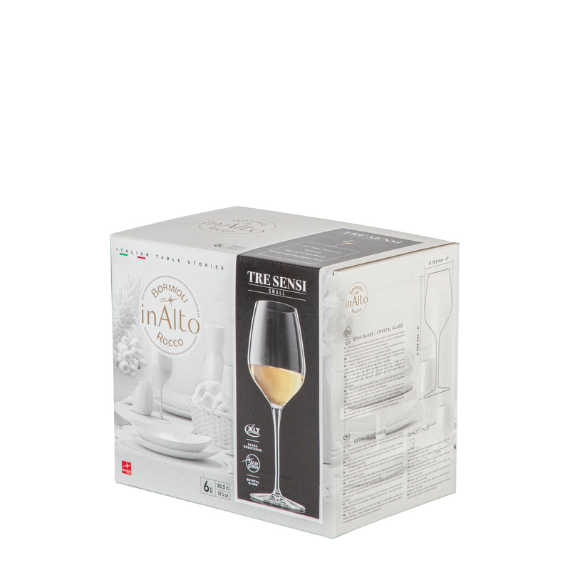 Bormioli Rocco Inalto Tre Sensi White Wine Glass - 305ml