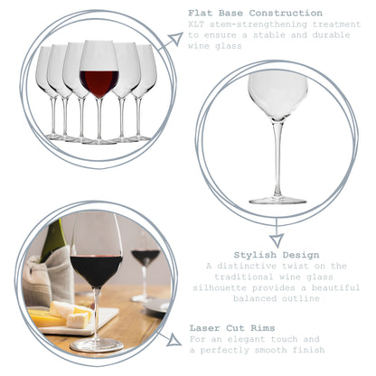 Inalto Tre Sensi Red Wine Glass - 650ml