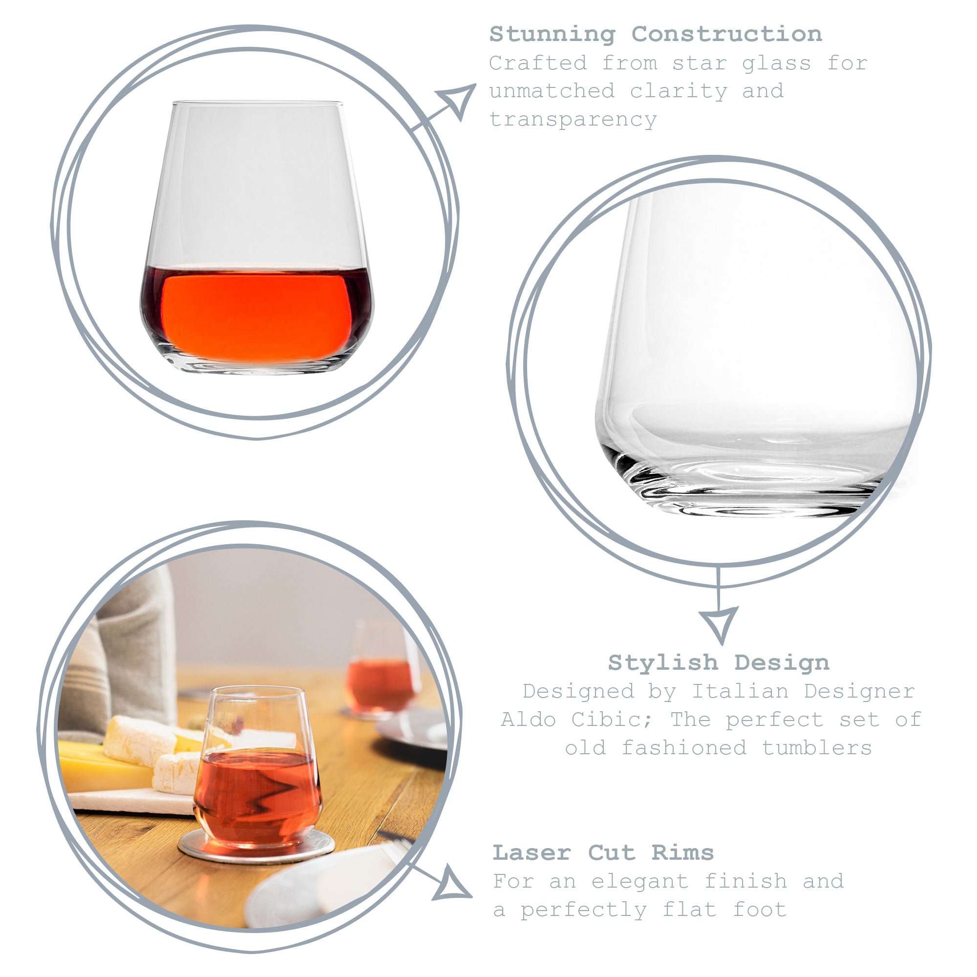 Inalto Uno Water Glass - 350ml