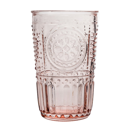 Bormioli Rocco Romantic Highball Glass - 340ml - Red