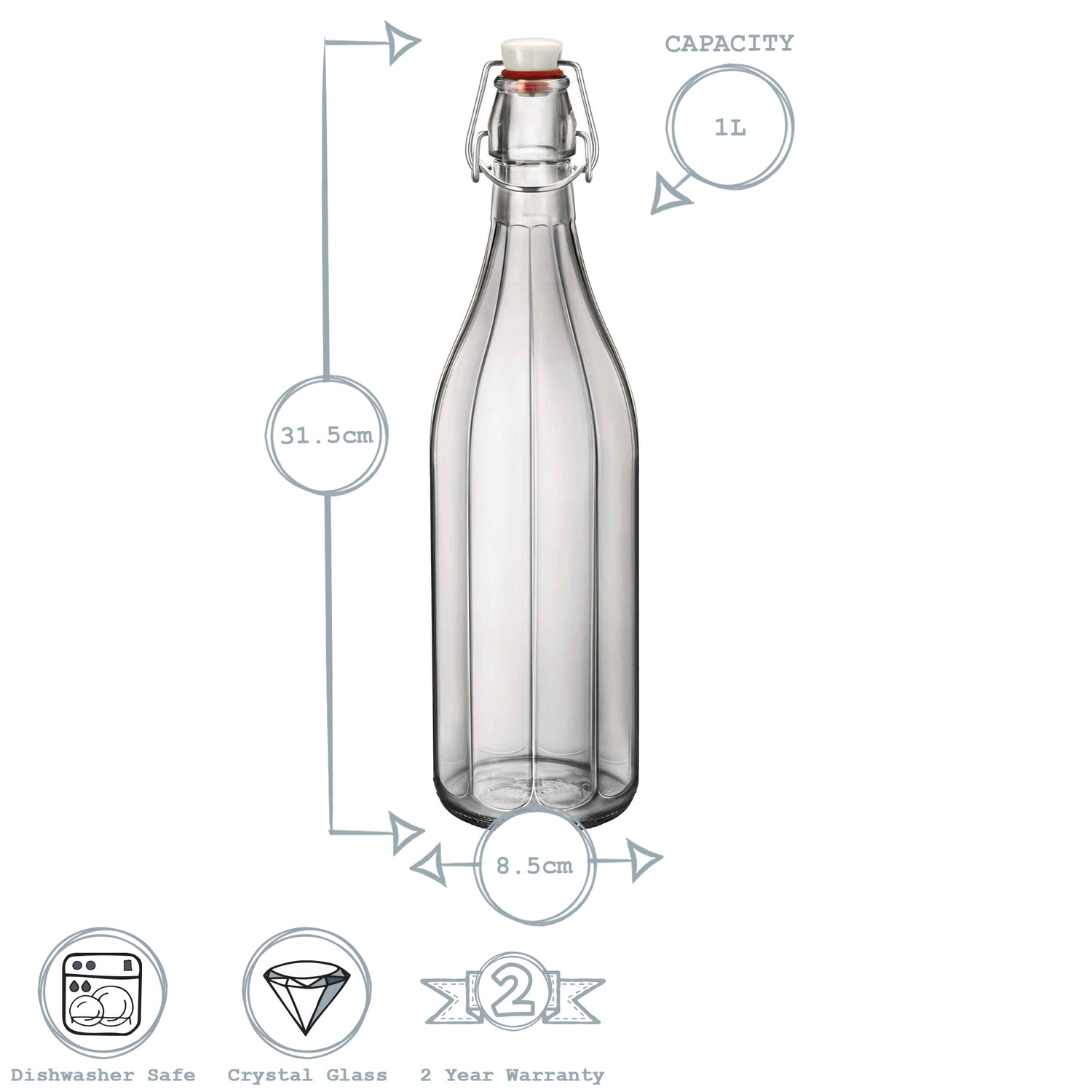 Oxford Bottle - 1L