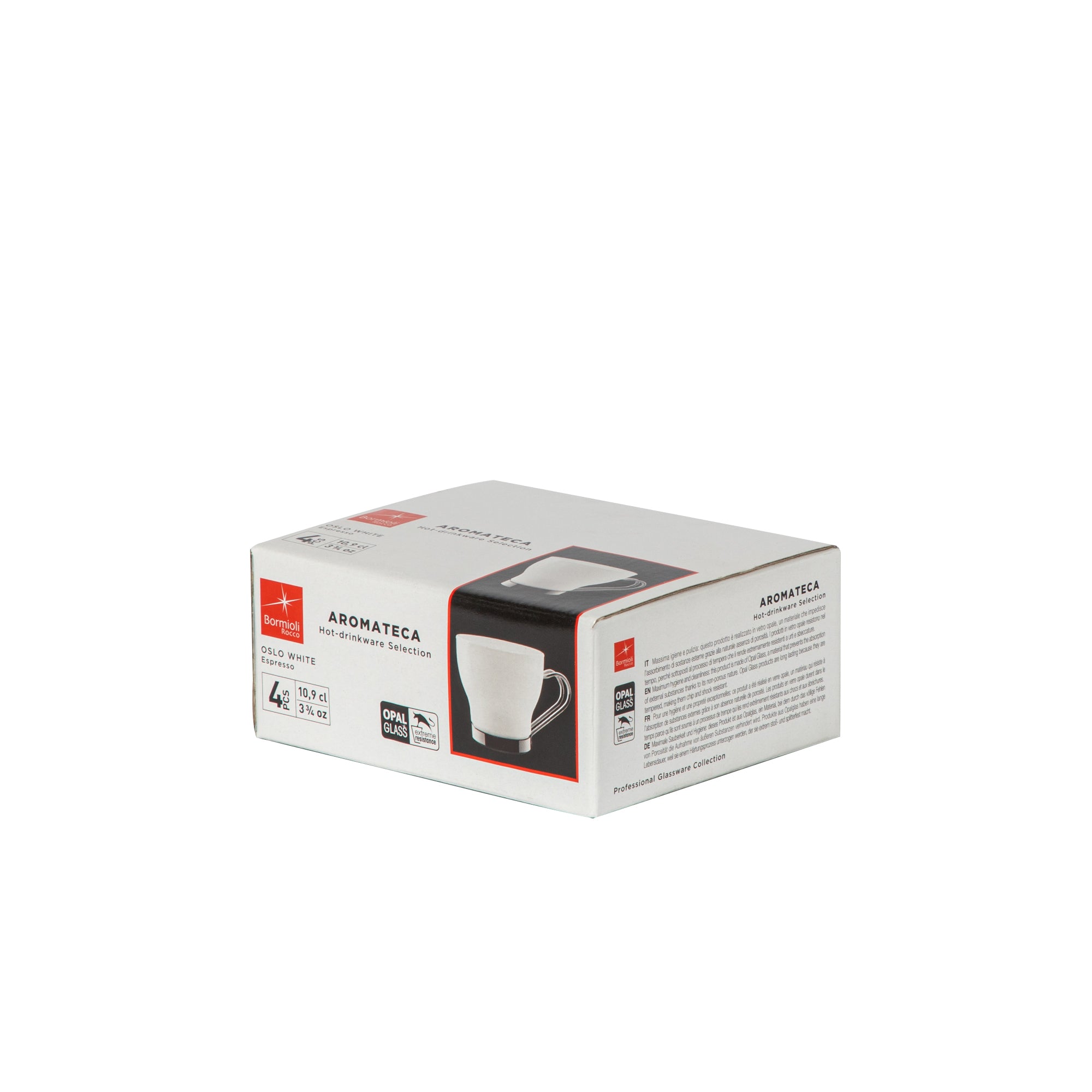 Aromateca Oslo Espresso Cup - 109ml - White
