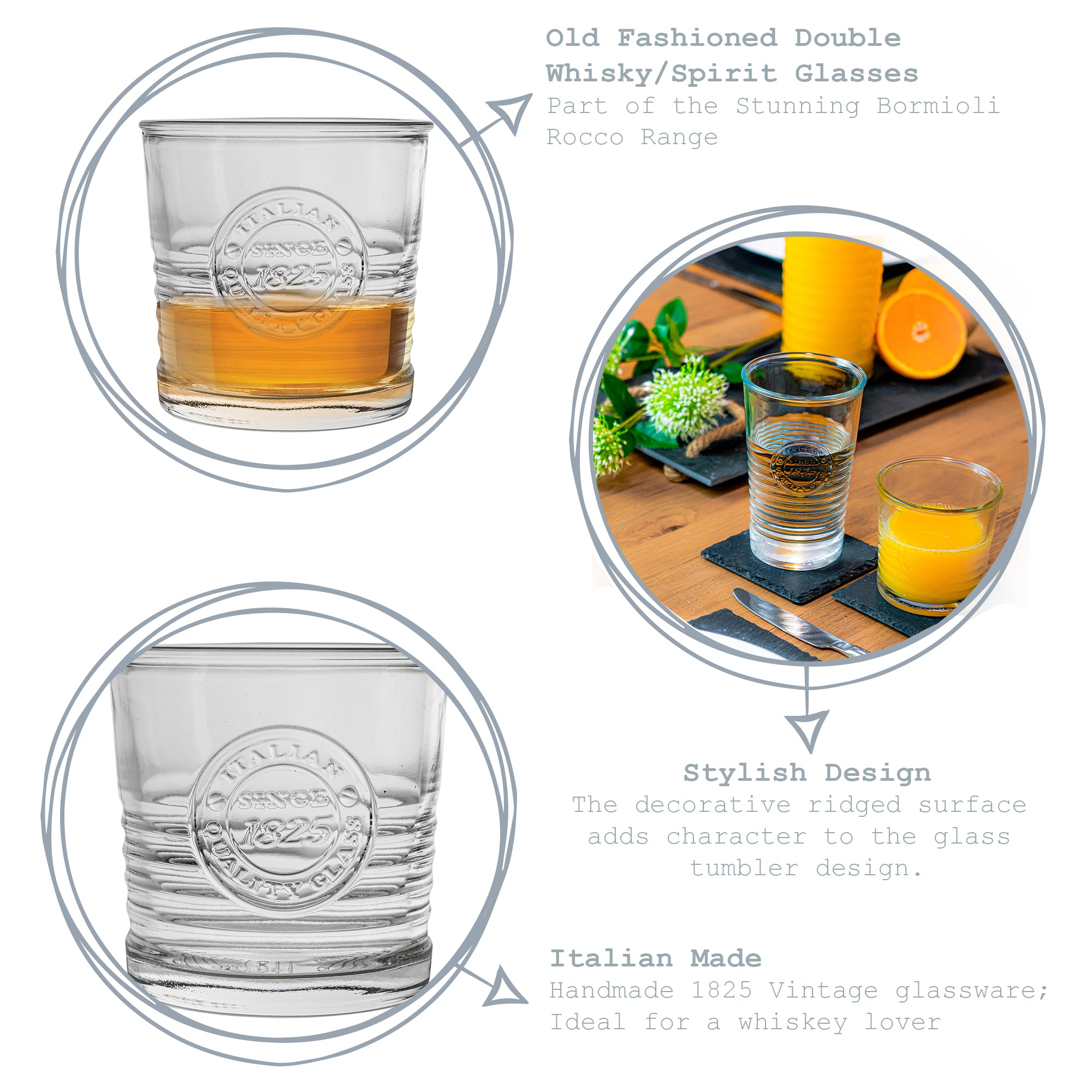 Officina Double Old Fashioned Tumbler - 300ml