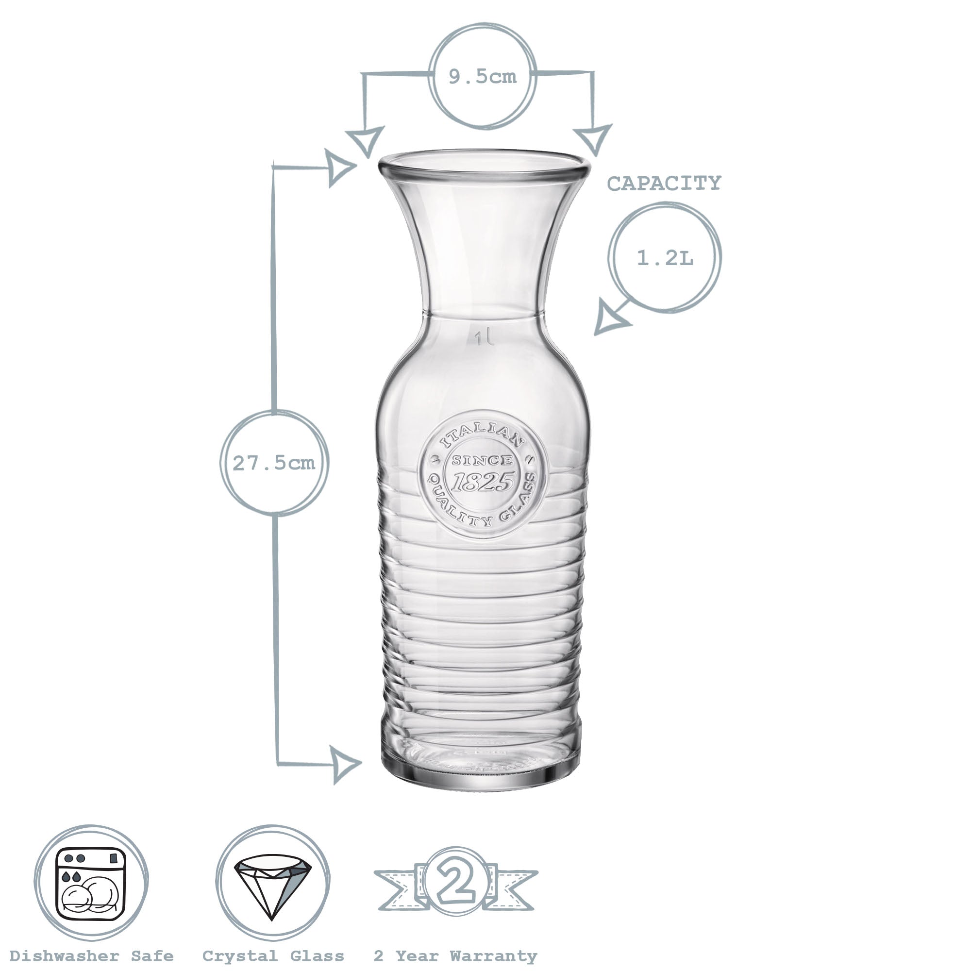 Officina Carafe - 1.2L