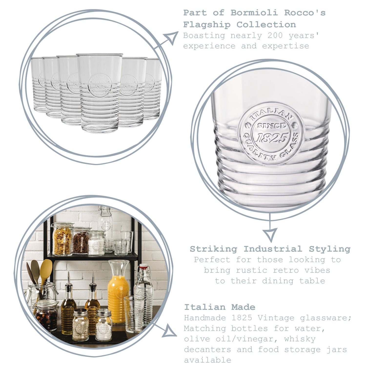 Officina Highball Glass - 475ml