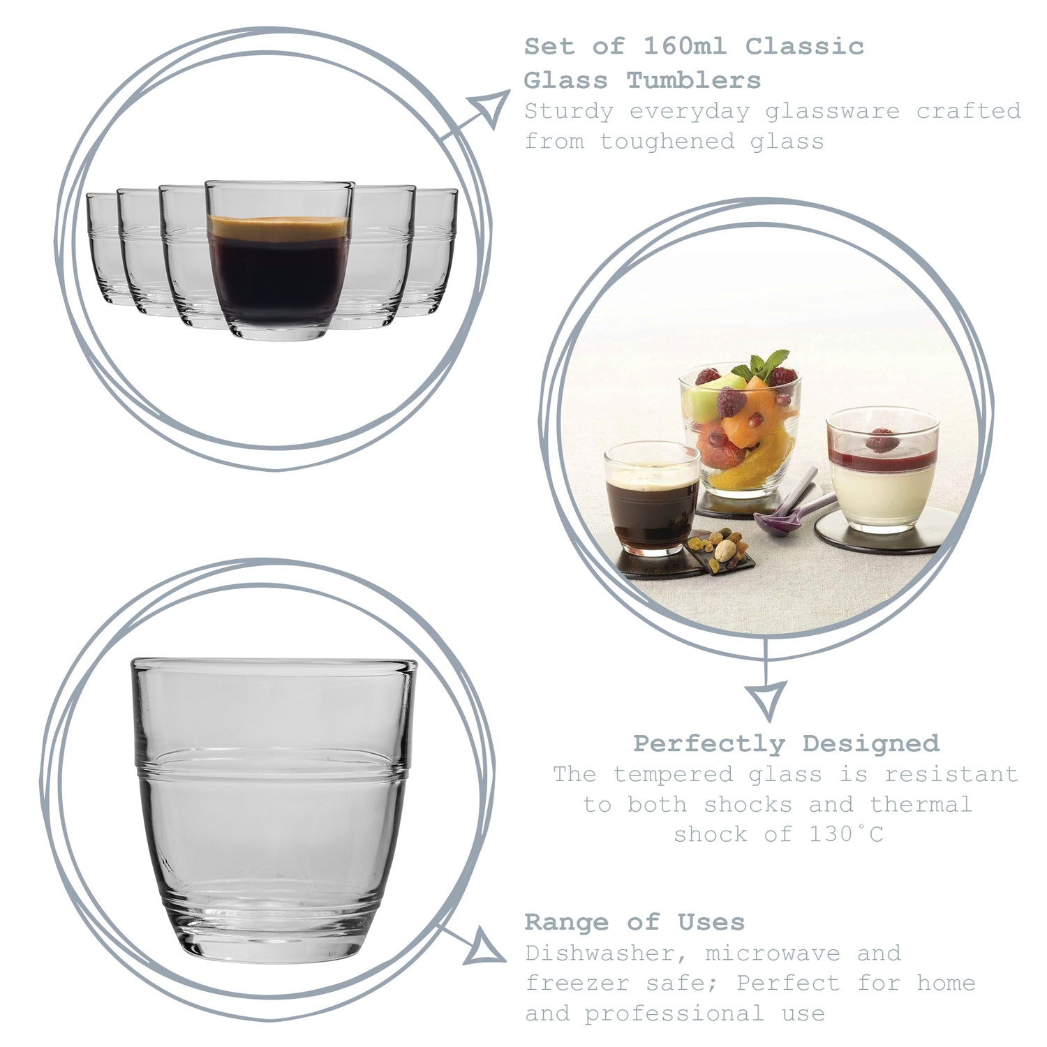 Gigogne Drinking Tumbler - 160ml