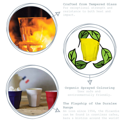200ml Picardie Tumbler Glass