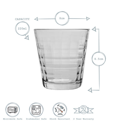 Prisme Tumbler - 220ml - Clear