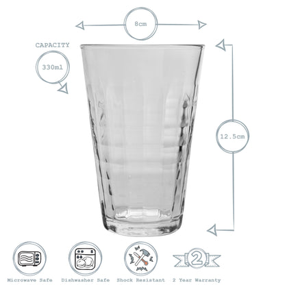 Prisme Tumbler - 330ml - Clear