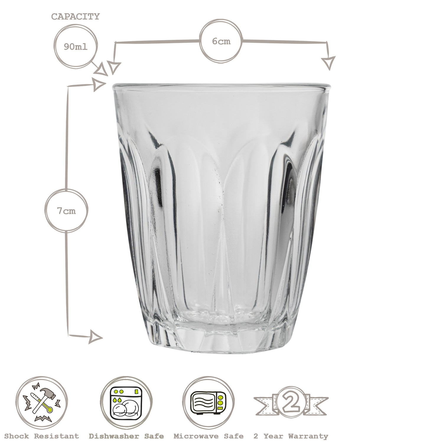 Provence Tumbler - 90ml