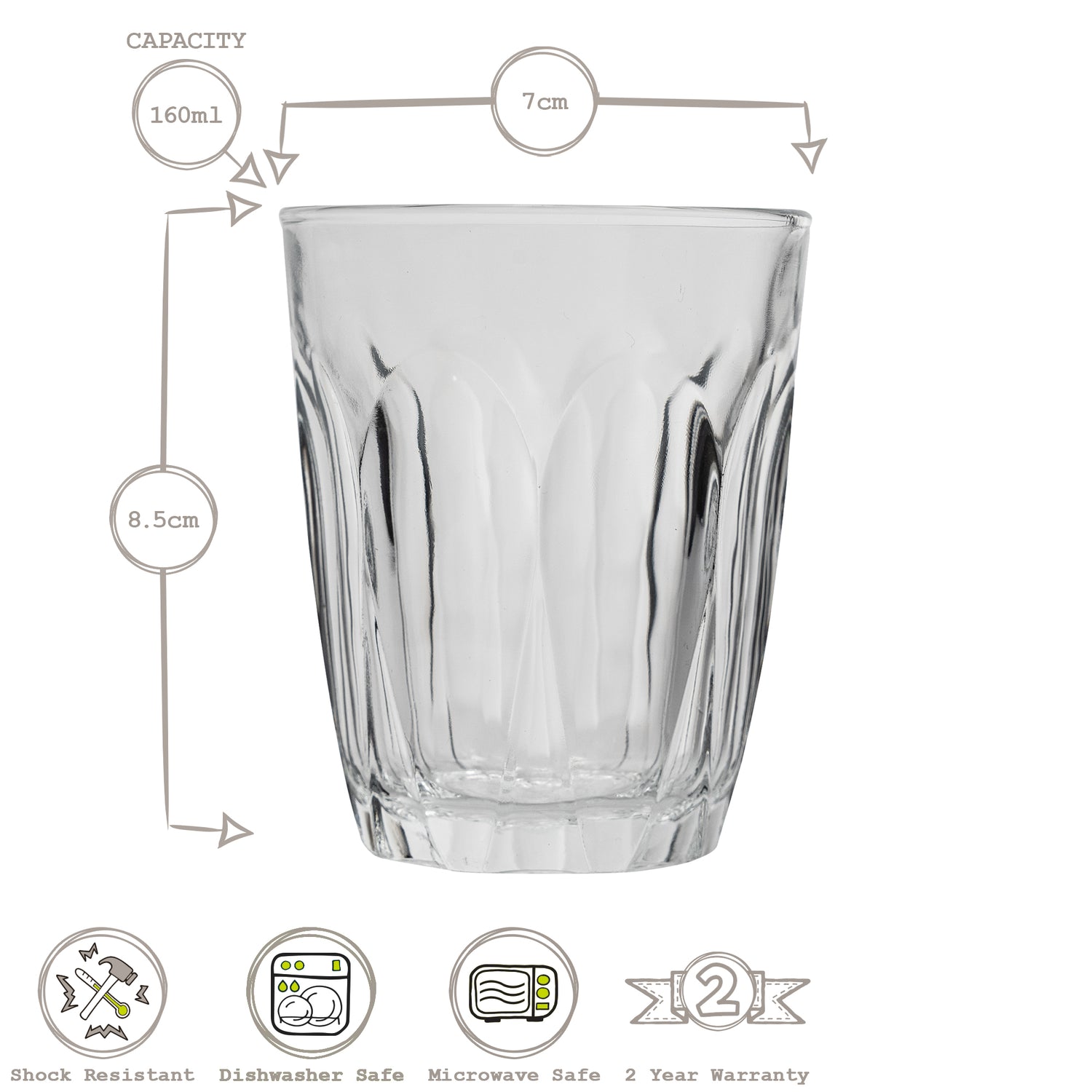 Provence Tumbler - 160ml