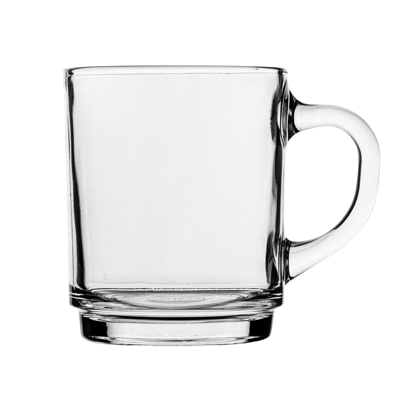 Duralex Versailles Glass Coffee Mug - 260ml - Clear