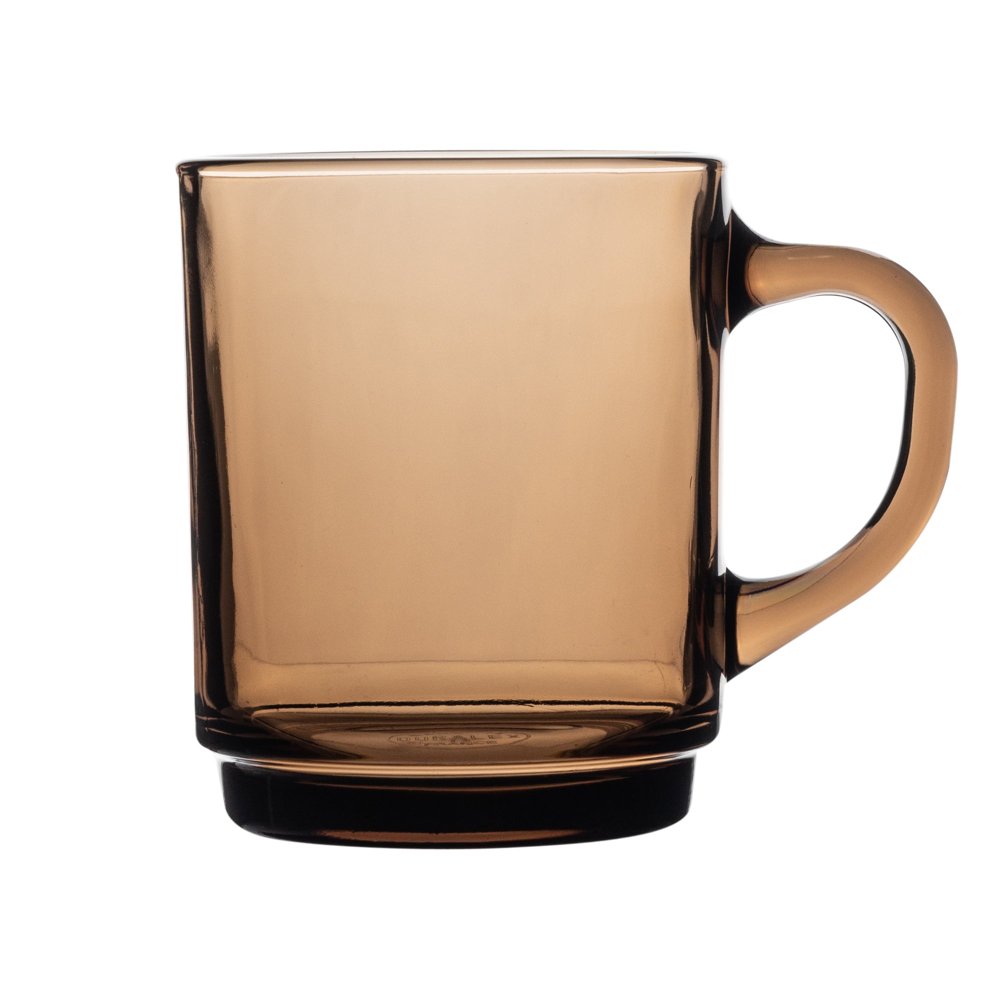 Duralex Versailles Glass Coffee Mug - 260ml - Smoke