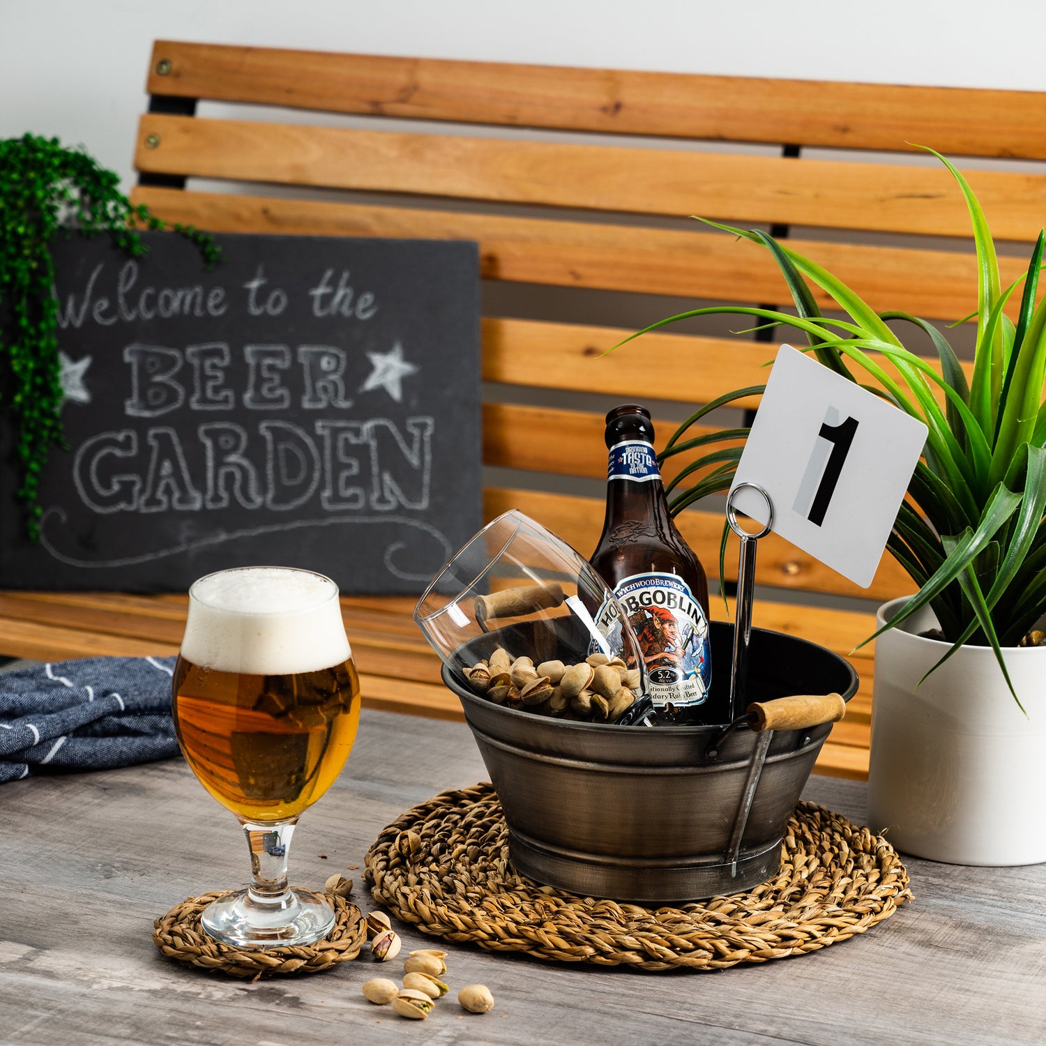 Angelina Tulip Beer Glass - 570ml