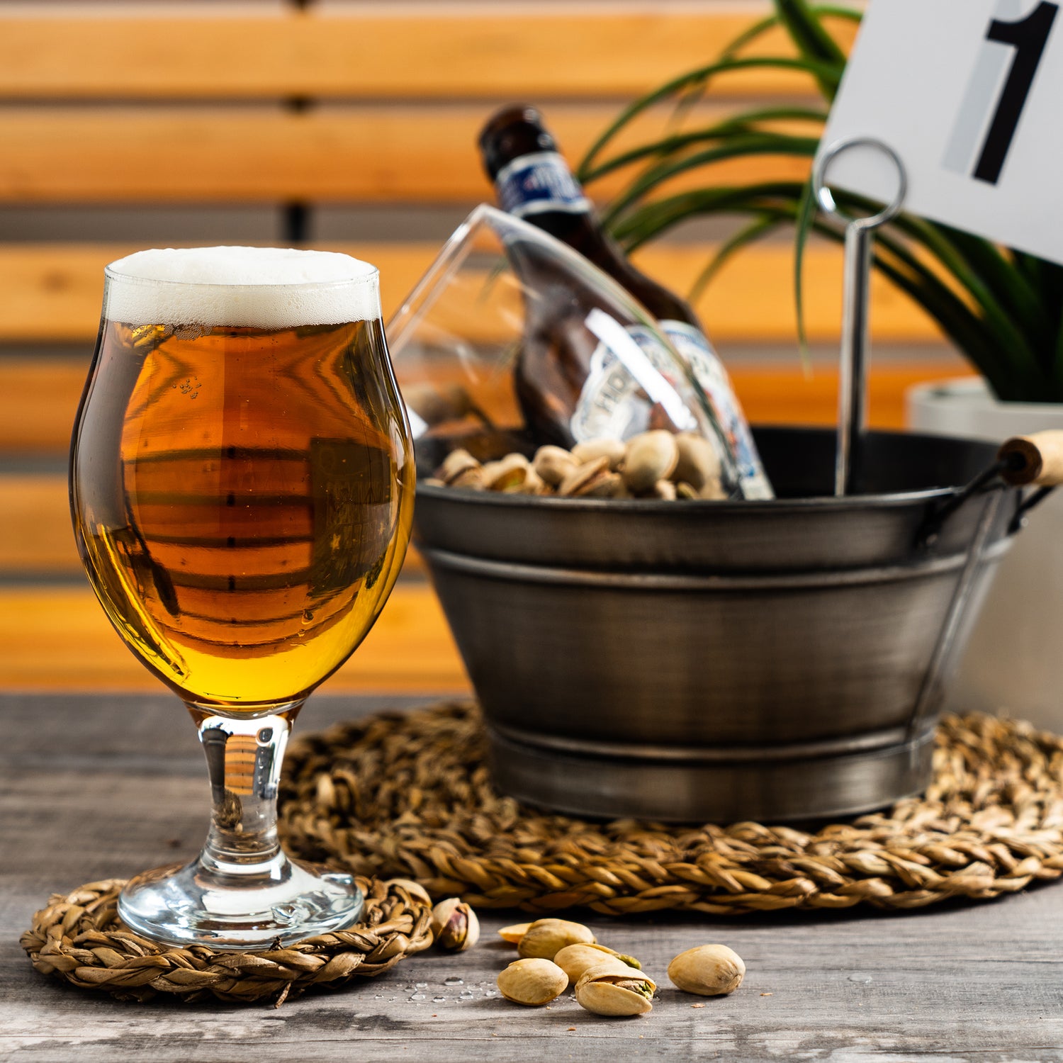 Angelina Tulip Beer Glass - 570ml