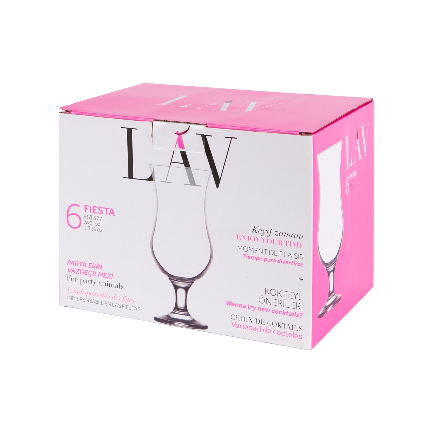 Fiesta Pina Colada Glass - 390ml