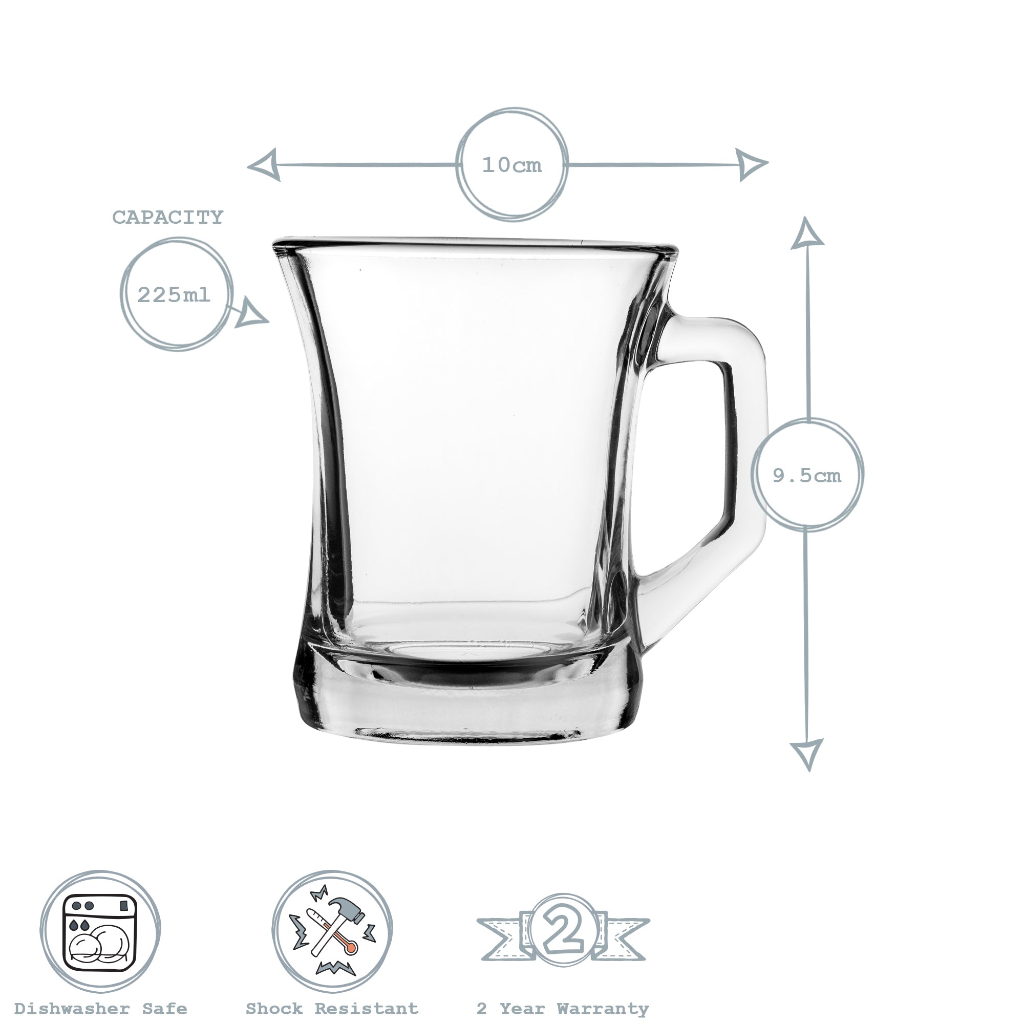 Zen Coffee Glass - 225ml