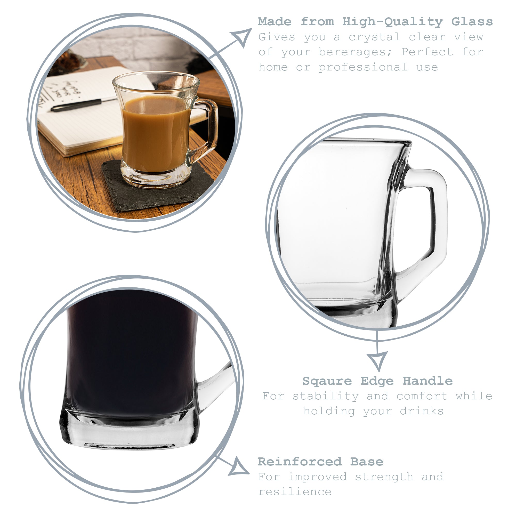 Zen Coffee Glass - 225ml