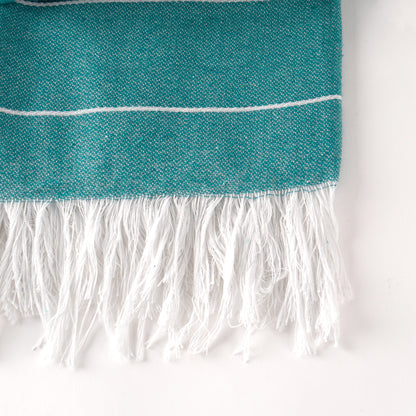Turkish Beach Towel - Aqua