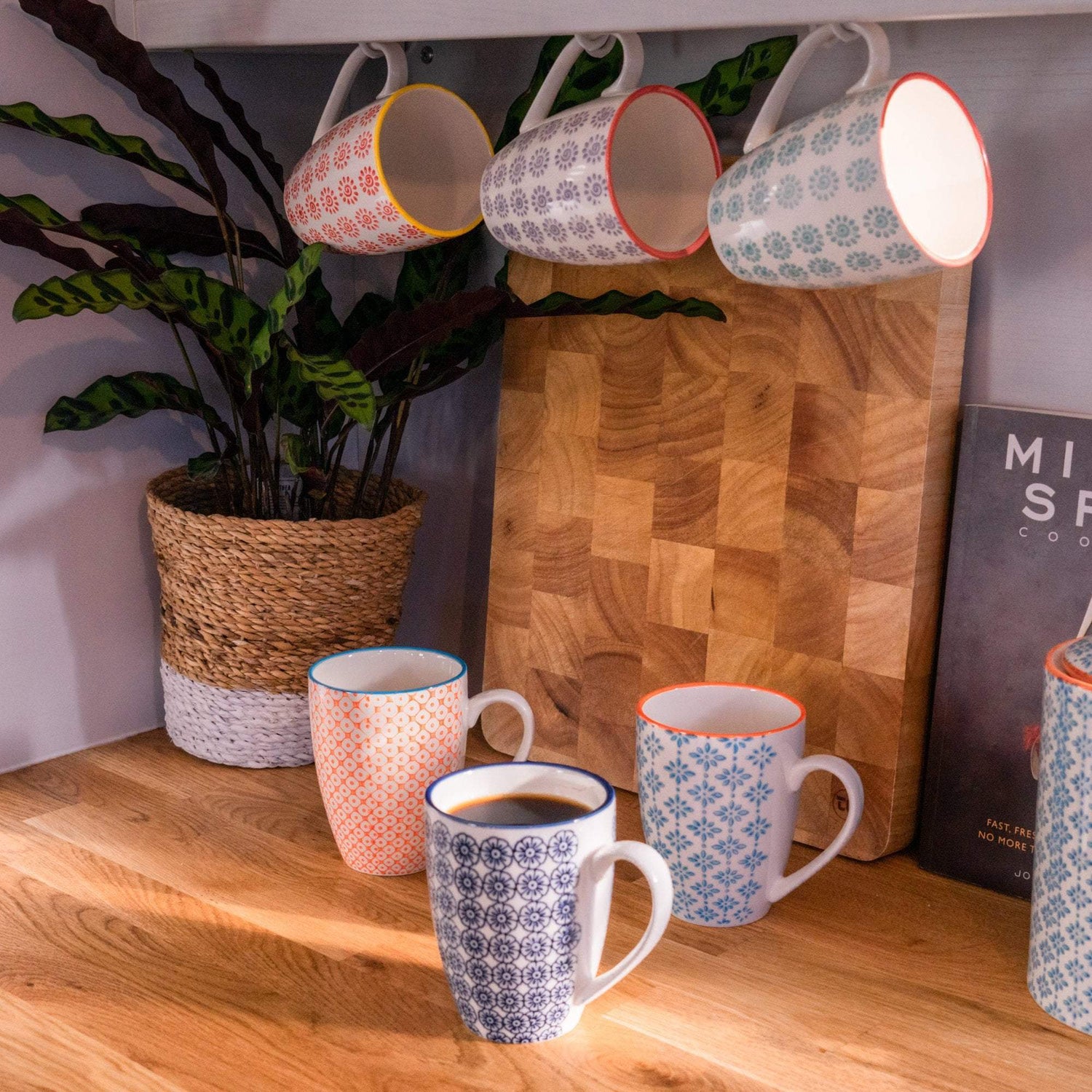 Nicola Spring Tall Tea Coffee Latte Mugs