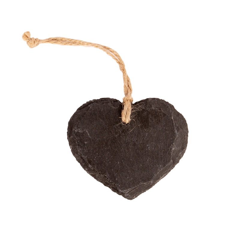 Slate Heart Hanging Tag - By Nicola Spring