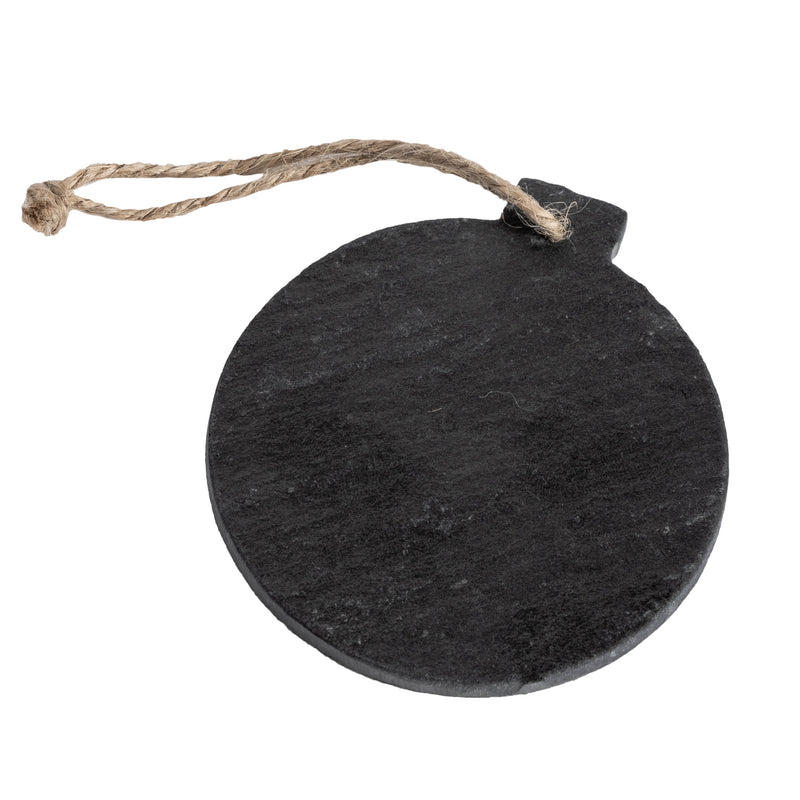 Slate Christmas Tree Decoration - Bauble - By Nicola Spring