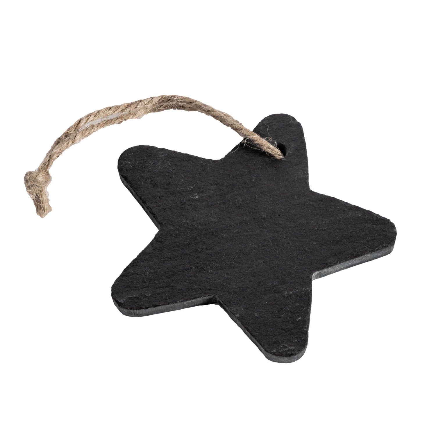 Slate Christmas Tree Decoration - Star - By Nicola Spring