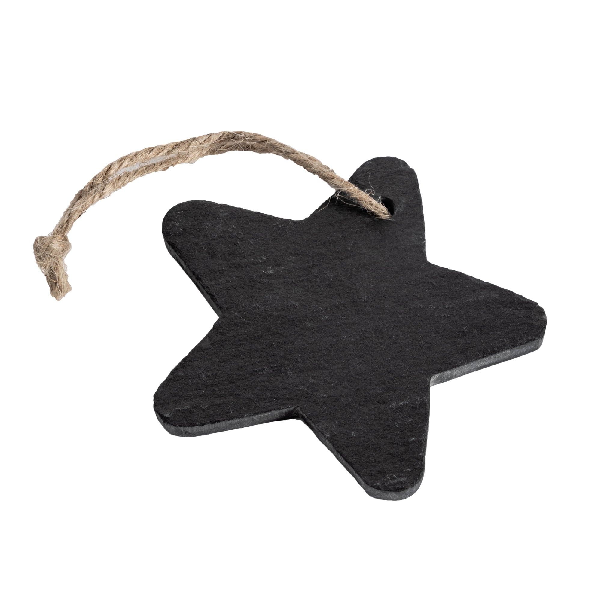 Slate Christmas Tree Decoration - Star - By Nicola Spring