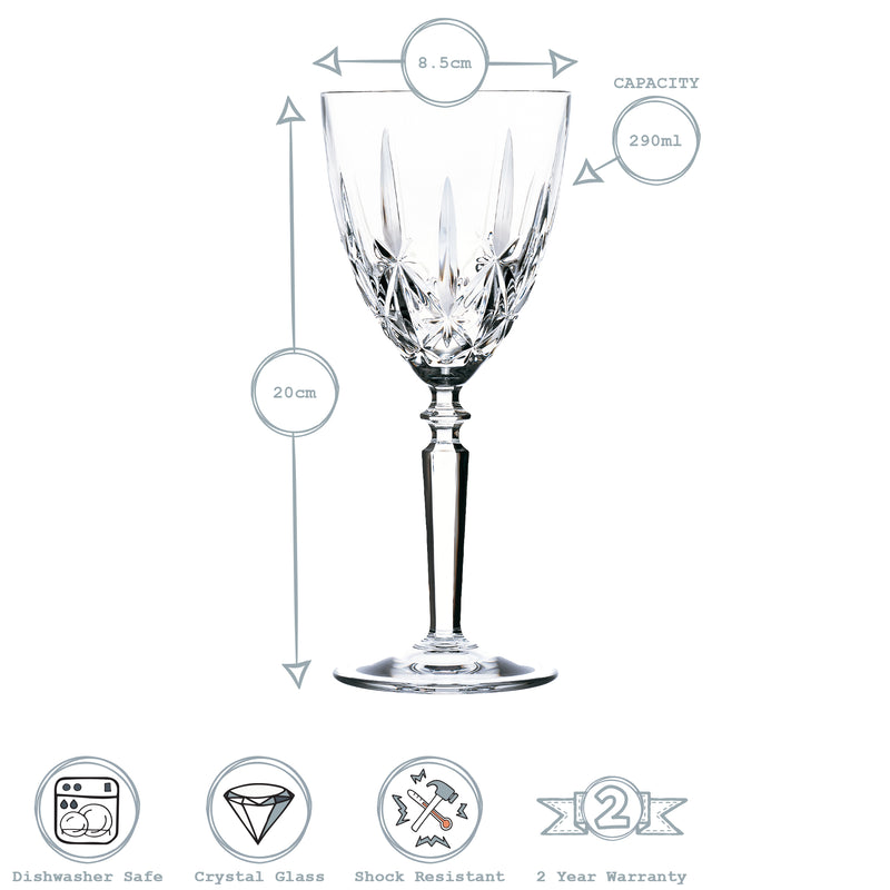 RCR Orchestra Red Wine Glass 290ml