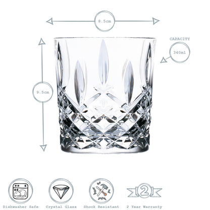 RCR Orchestra Tumbler Glass 340ml