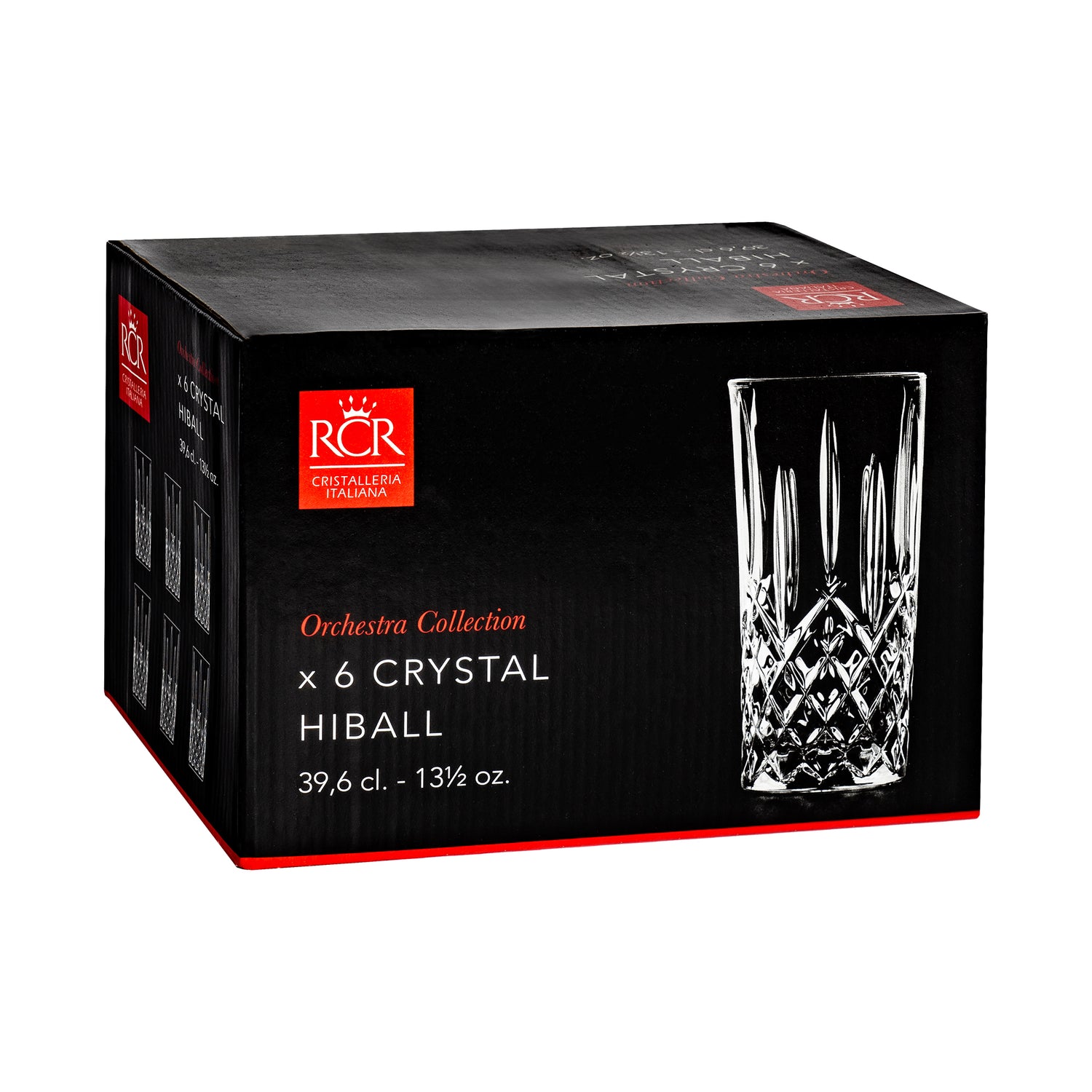 RCR Orchestra Hiball Glass 396ml