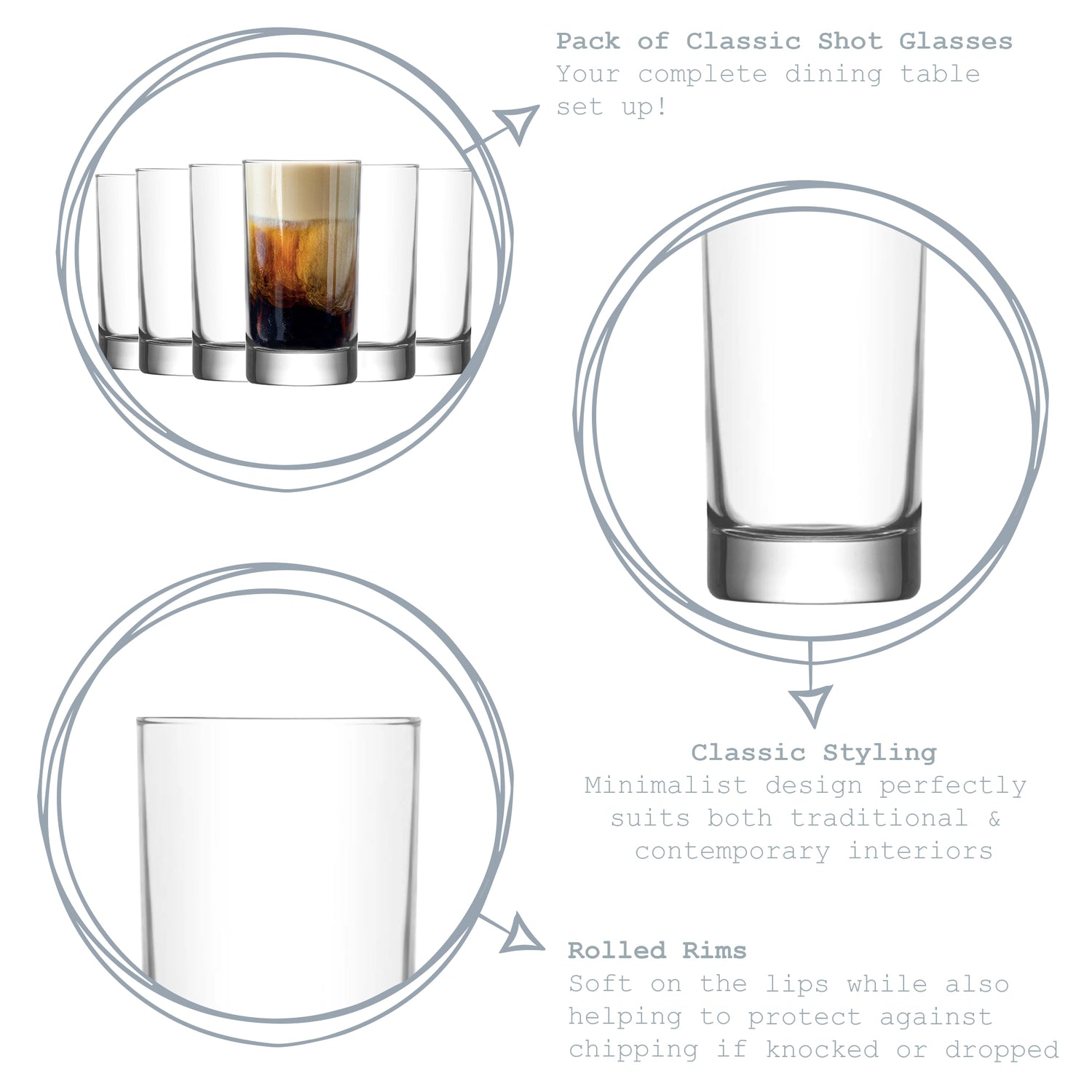 Ada Shot Glass - 150ml