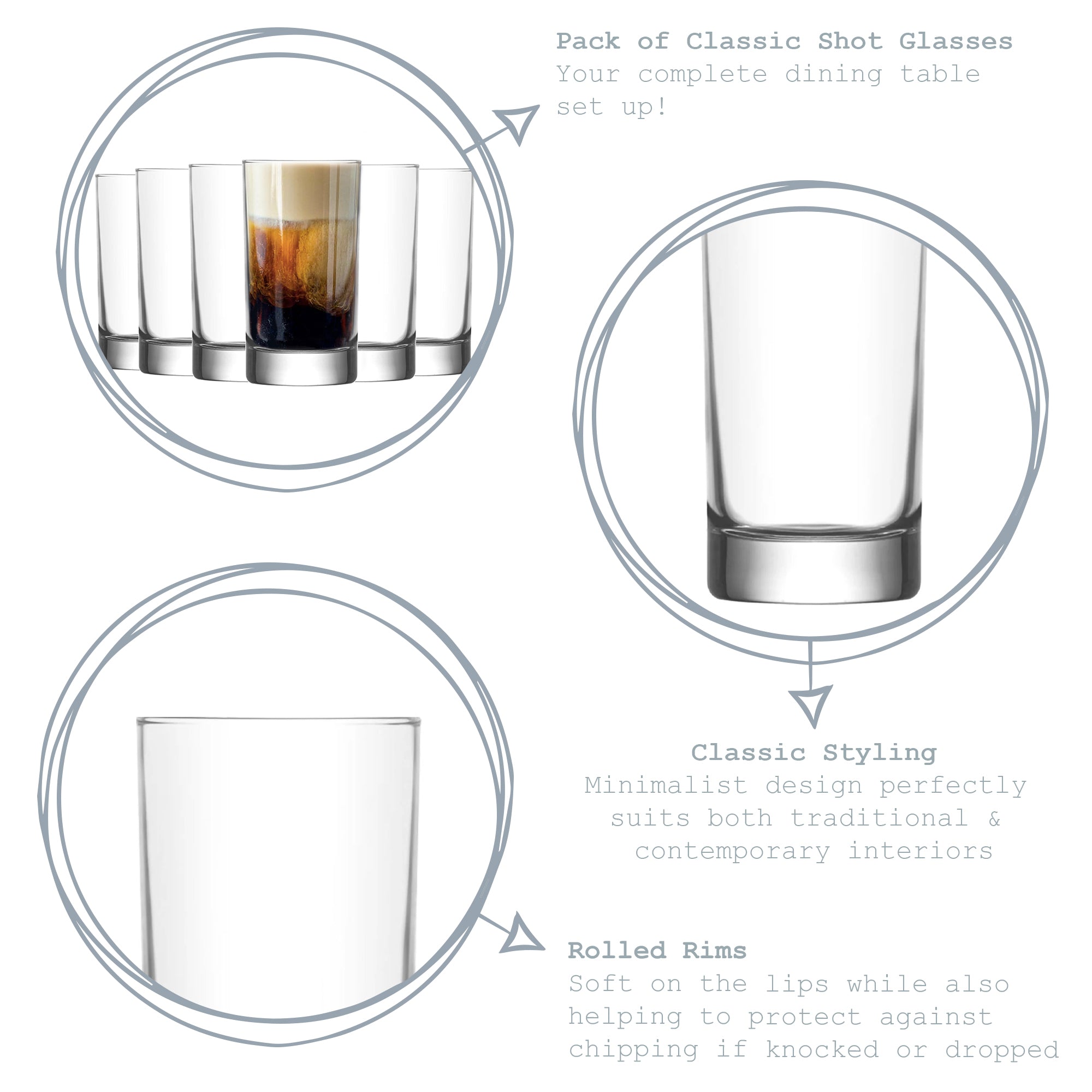 Ada Shot Glass - 150ml