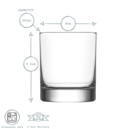 Ada Whisky Glass - 305ml