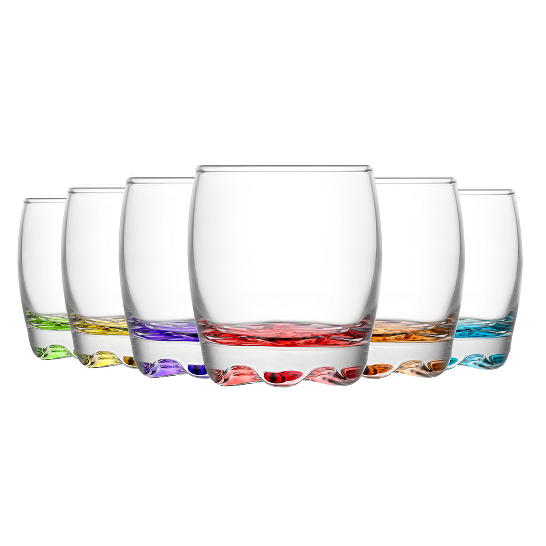 LAV 6 Piece Adora Rainbow Shot Glasses Set - 80ml