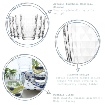 Artemis Highball Glass - 415ml