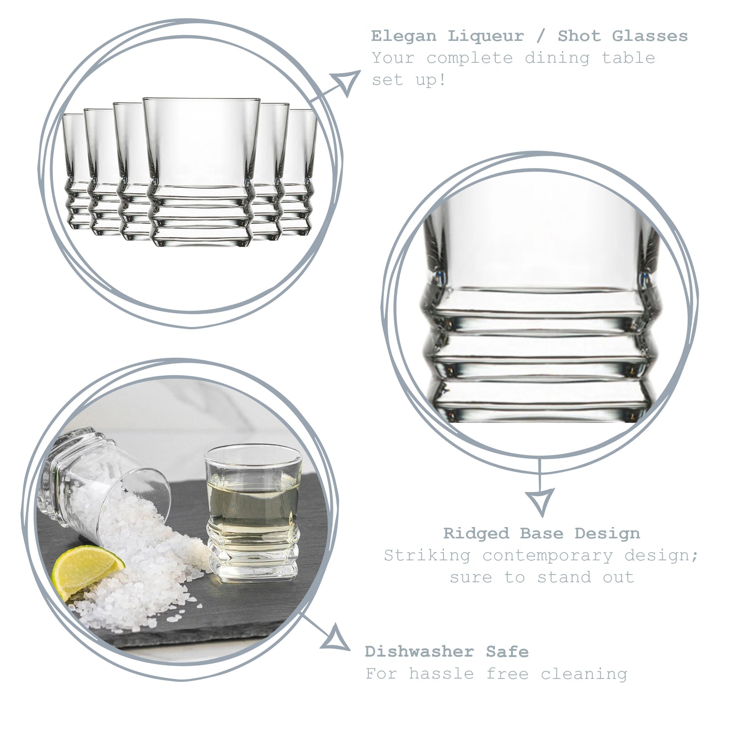 Elegan Shot Glass - 80ml