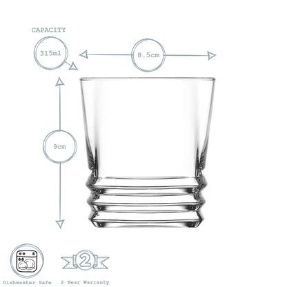 Elegan Whisky Glass - 315ml