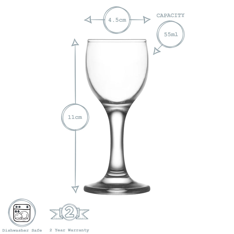 LAV Misket Liqueur Glass - 55ml