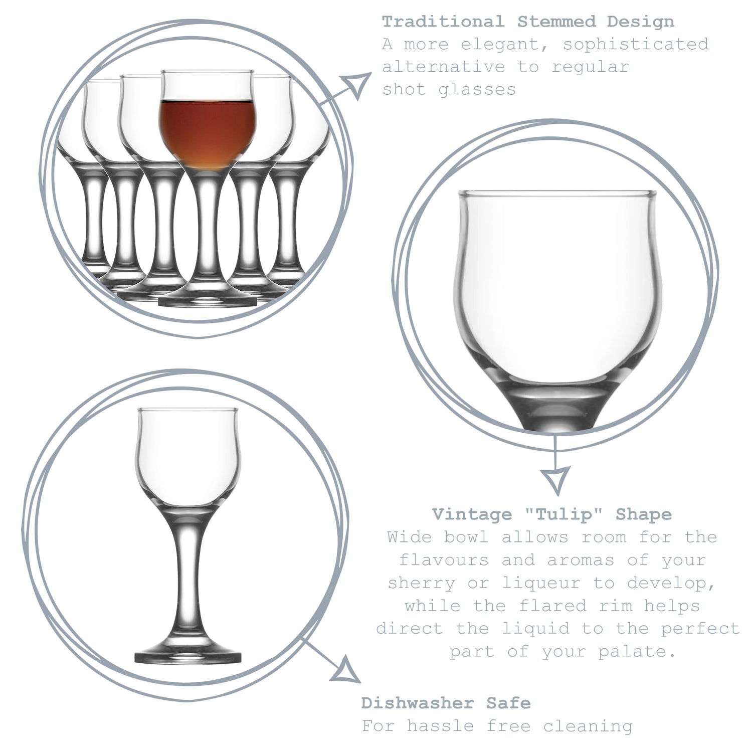 Nevakar Liqueur Glass - 55ml