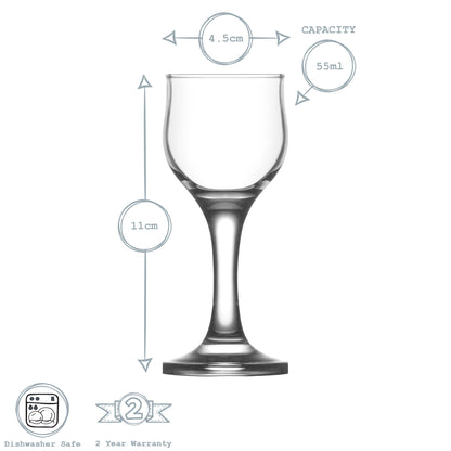 Nevakar Liqueur Glass - 55ml